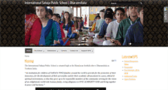 Desktop Screenshot of isps.edu.in