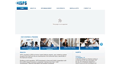 Desktop Screenshot of isps.co.il