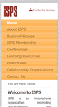 Mobile Screenshot of isps.org
